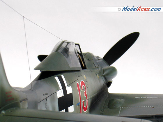 Focke Wulf Fw 190 D 9 Dora Red 13 Model Aces